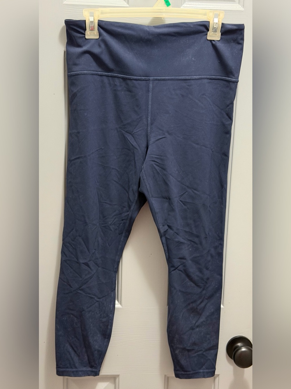 Athleta Elation Garment Dye 7/8 Tight Navy Blue Women’s Size Large